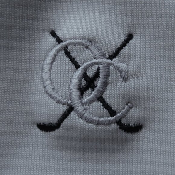 NikeGolf Dri-Fit Gray OC Striped Stretch Performance Polo (XL) NICE ⛳️ - Picture 1 of 9